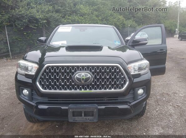 3TMDZ5BN9JM053565 2018 TOYOTA TACOMA Black ხელსაწყოთა პანელის ხედი