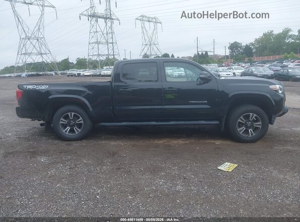 3TMDZ5BN9JM053565 2018 TOYOTA TACOMA Black უკანა სალონის ხედი