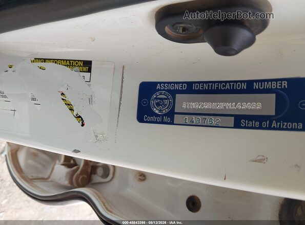 3TMDZ5BNXPM143493 2023 TOYOTA TACOMA White Вид підкапотного простору