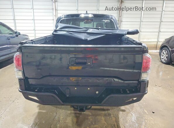 3TMEZ5CN7PM211610 2023 TOYOTA TACOMA Black Вид ззаду