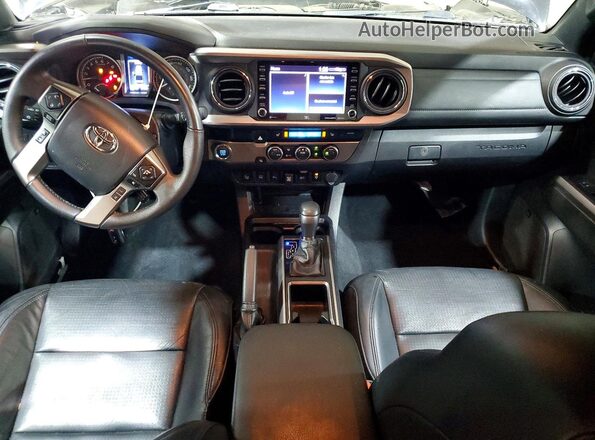3TMEZ5CN7PM211610 2023 TOYOTA TACOMA Black Вид панелі приладів