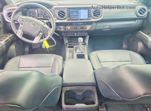 3TMGZ5AN0PM568929 2023 TOYOTA TACOMA Gray Առջևի վահանակի տեսք