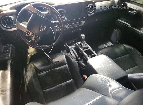 3TMGZ5AN1LM366790 2020 TOYOTA TACOMA Black Widok deski rozdzielczej