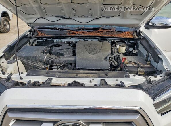 3TMGZ5AN1MM420946 2021 TOYOTA TACOMA White Vista interior trasera