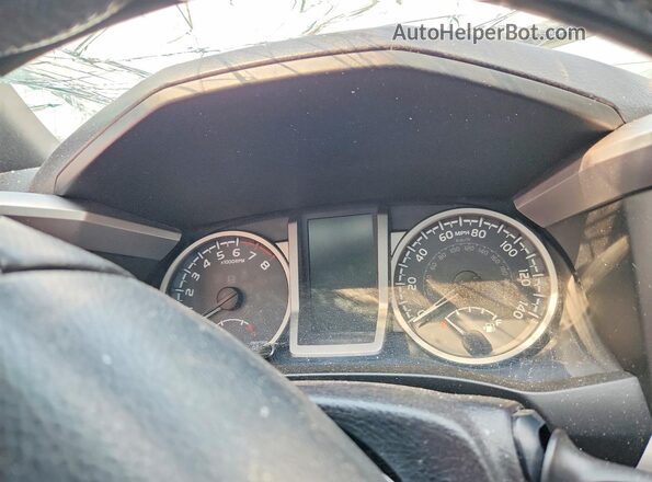 3TMGZ5AN2GM010631 2016 TOYOTA TACOMA Gray ხელსაწყოთა პანელის ხედი