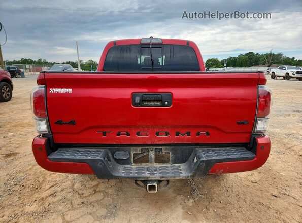 3TMGZ5AN2JM122272 2018 TOYOTA TACOMA Red Widok z tyłu