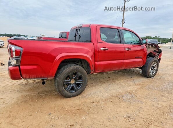 3TMGZ5AN2JM122272 2018 TOYOTA TACOMA Red Tył prawy