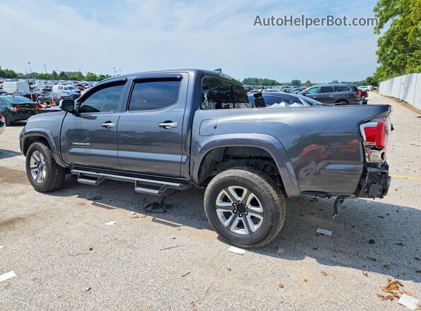 3TMGZ5AN2JM178891 2018 TOYOTA TACOMA Gray Trasero izquierdo