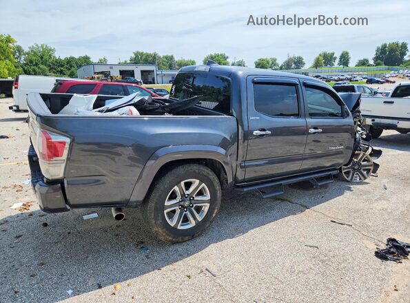 3TMGZ5AN2JM178891 2018 TOYOTA TACOMA Gray Trasero derecho