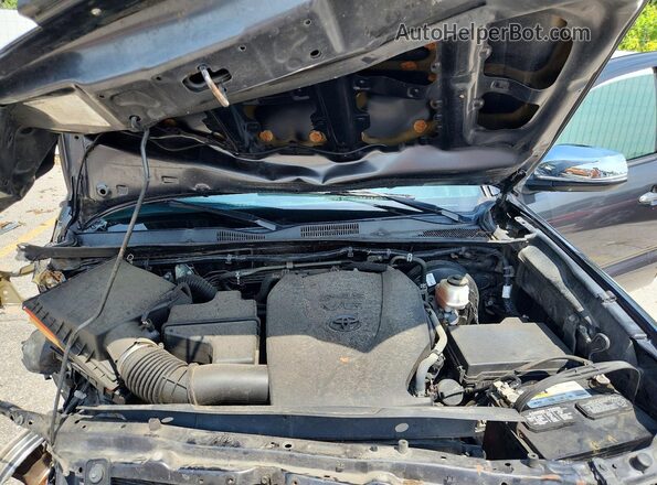 3TMGZ5AN2JM178891 2018 TOYOTA TACOMA Gray Vista interior trasera