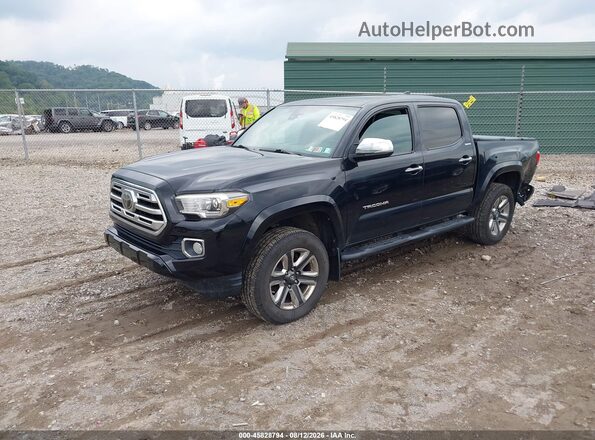 3TMGZ5AN2KM245295 2019 TOYOTA TACOMA Black Передня ліва чверть