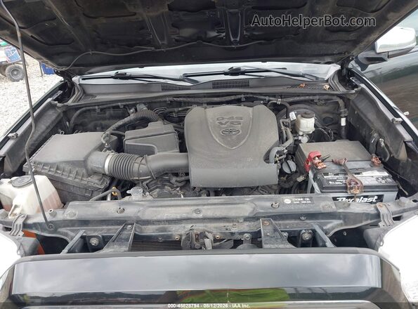 3TMGZ5AN2KM245295 2019 TOYOTA TACOMA Black Вид ззаду