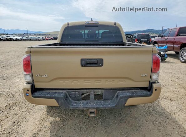 3TMGZ5AN6JM140368 2018 TOYOTA TACOMA Tan Вид ззаду