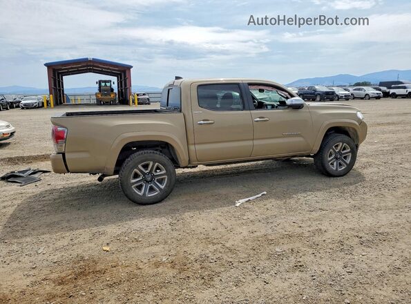 3TMGZ5AN6JM140368 2018 TOYOTA TACOMA Tan Задня права чверть