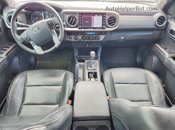3TMGZ5AN6PM598856 2023 TOYOTA TACOMA Red Dashboard view