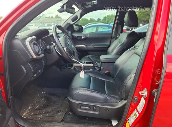 3TMGZ5AN6PM598856 2023 TOYOTA TACOMA Red Front interior view