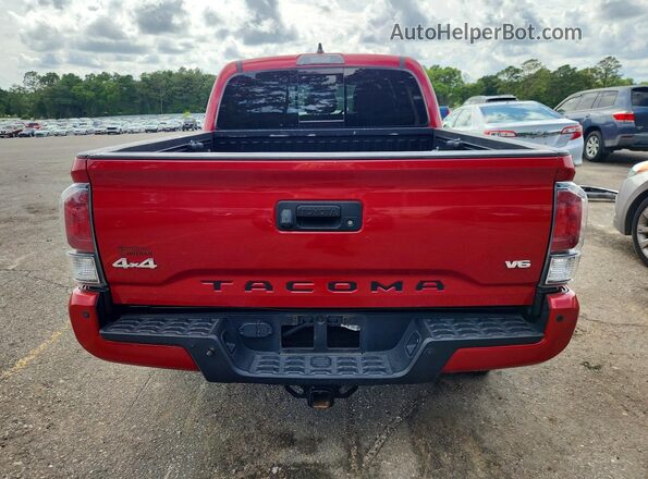 3TMGZ5AN6PM598856 2023 TOYOTA TACOMA Red Rear view