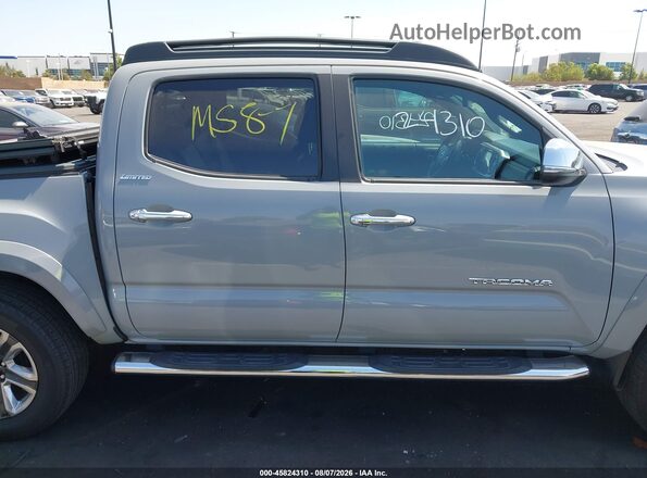 3TMGZ5AN8JM142719 2018 TOYOTA TACOMA Gray Widok zestawu wskaźników