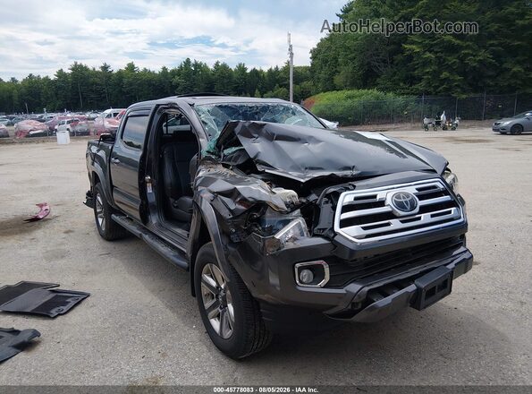 3TMGZ5AN8JM154529 2018 TOYOTA TACOMA Gray Widok z przodu