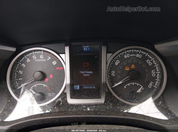 3TMGZ5AN8JM154529 2018 TOYOTA TACOMA Gray Widok tylnych siedzeń