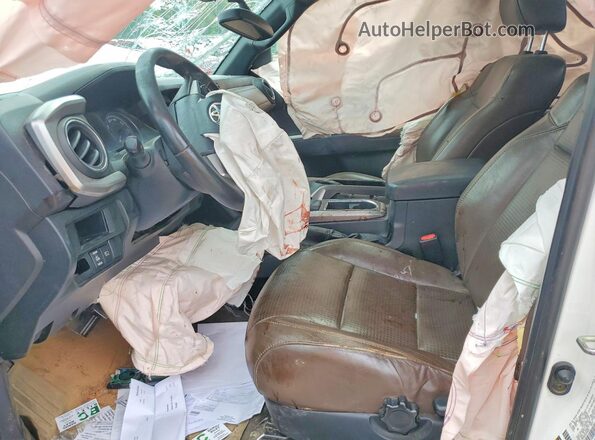 3TMGZ5AN8KM284022 2019 TOYOTA TACOMA White Սալոնի դիմացի տեսք