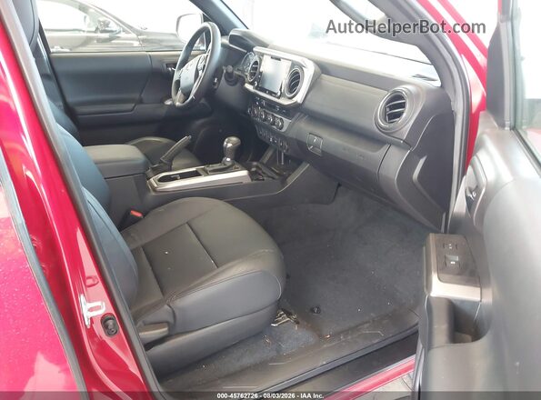 3TMGZ5AN8PM574753 2023 TOYOTA TACOMA Red Front interior view