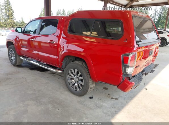 3TMGZ5AN8PM574753 2023 TOYOTA TACOMA Red Rear left
