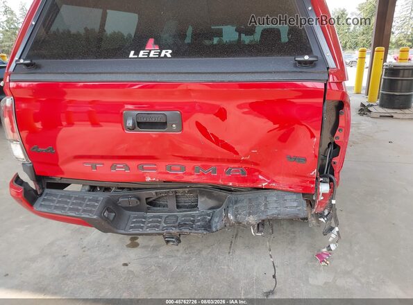 3TMGZ5AN8PM574753 2023 TOYOTA TACOMA Red Front view