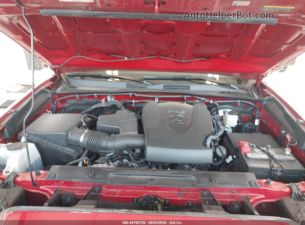 3TMGZ5AN8PM574753 2023 TOYOTA TACOMA Red Rear view