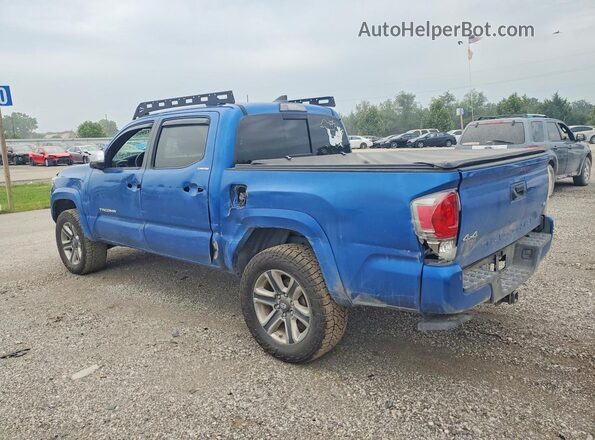 3TMGZ5ANXHM095915 2017 TOYOTA TACOMA Blue Trasero izquierdo