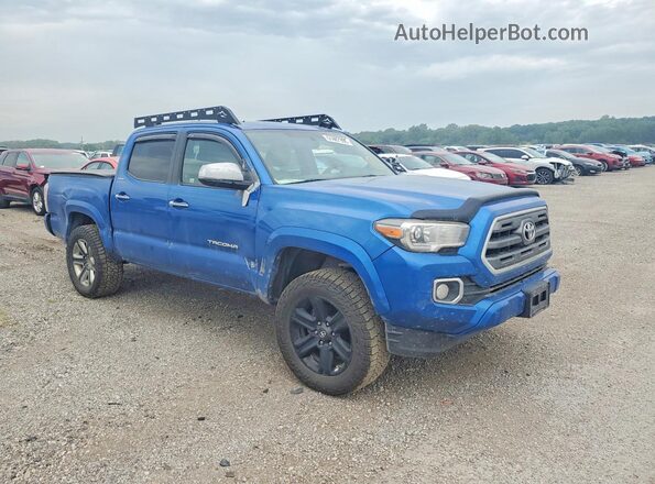 3TMGZ5ANXHM095915 2017 TOYOTA TACOMA Blue Delantero derecho