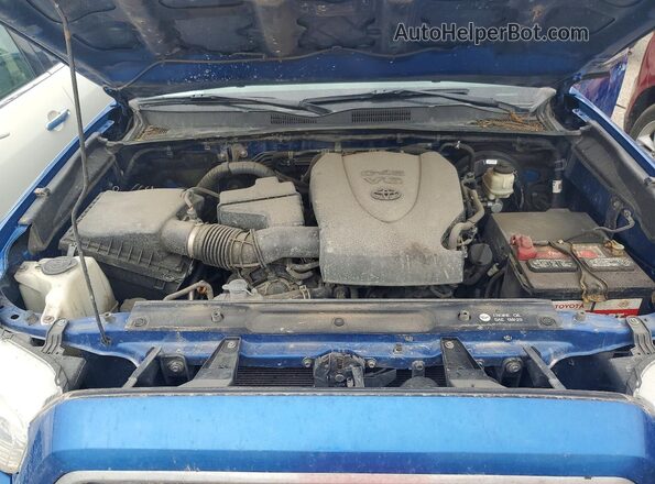 3TMGZ5ANXHM095915 2017 TOYOTA TACOMA Blue Vista interior trasera
