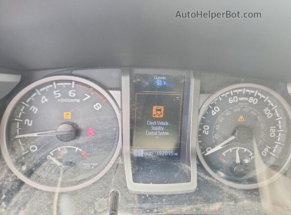 3TMGZ5ANXHM095915 2017 TOYOTA TACOMA Blue Vista del cuadro de instrumentos