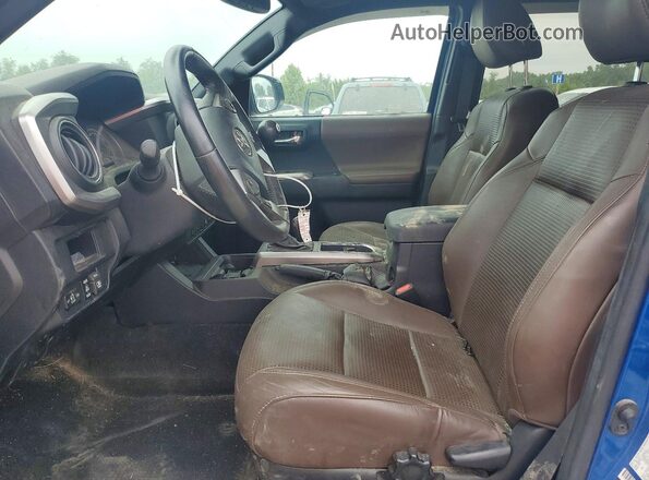 3TMGZ5ANXHM095915 2017 TOYOTA TACOMA Blue Vista interior delantera