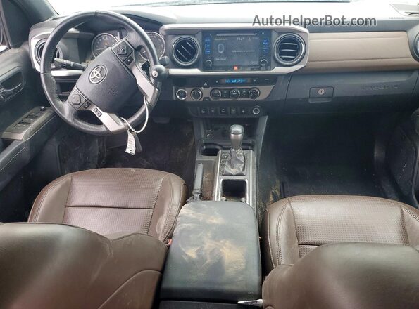 3TMGZ5ANXHM095915 2017 TOYOTA TACOMA Blue Vista del salpicadero