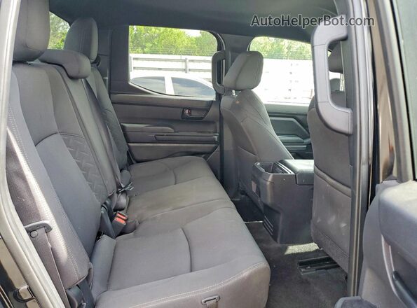 3TMKB5FN1RM009996 2024 TOYOTA TACOMA Black უკანა სავარძლების ხედი
