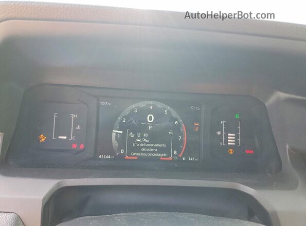 3TMKB5FN1RM009996 2024 TOYOTA TACOMA Black ხელსაწყოთა პანელის ხედი