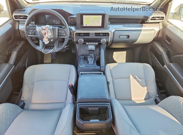 3TMKB5FN2SM035058 2025 TOYOTA TACOMA White Dashboard view