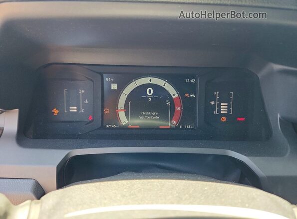 3TMKB5FN3RM023169 2024 TOYOTA TACOMA Gray Vista del cuadro de instrumentos