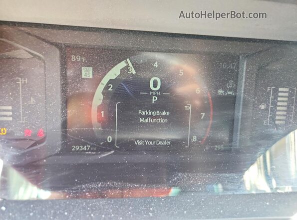 3TMKB5FN3SM041838 2025 TOYOTA TACOMA Silver Instrument cluster view