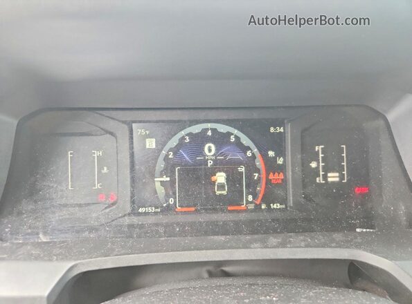 3TMKB5FN4RM003867 2024 TOYOTA TACOMA Black Սարքավորումների վահանակի տեսք