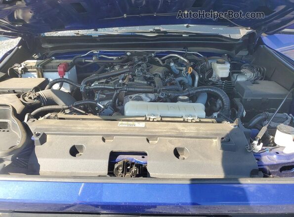 3TMKB5FN7RM000283 2024 TOYOTA TACOMA Blue უკანა სალონის ხედი