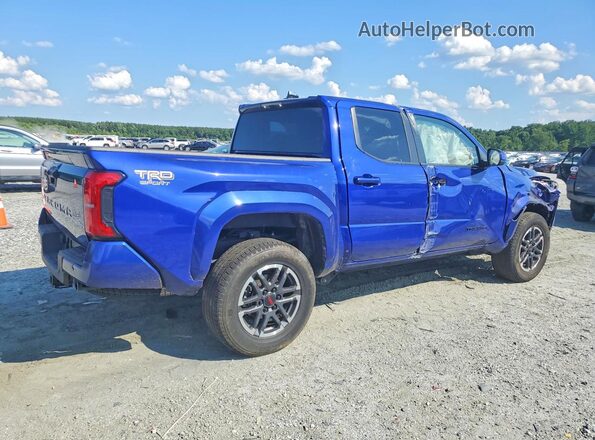 3TMKB5FN7RM000283 2024 TOYOTA TACOMA Blue უკანა მარჯვენა