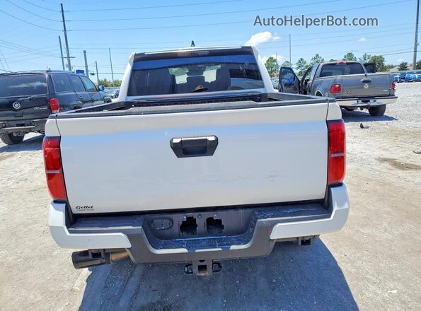 3TMKB5FN7RM019528 2024 TOYOTA TACOMA White Вид ззаду