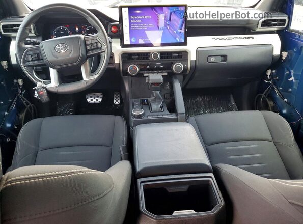 3TMKB5FN9RM004433 2024 TOYOTA TACOMA Синий Вид панели приборов