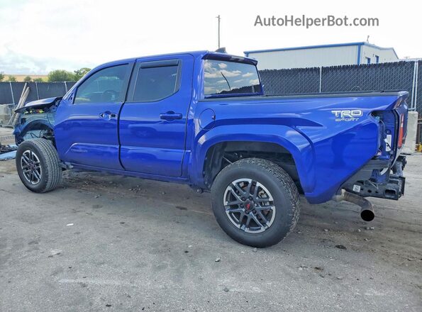 3TMKB5FN9RM004433 2024 TOYOTA TACOMA Синий Задняя левая четверть