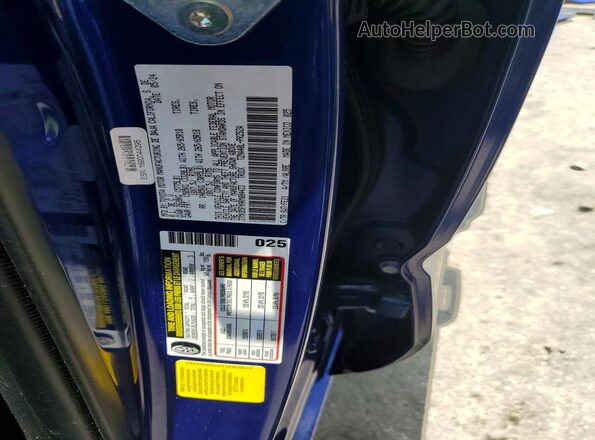 3TMKB5FN9RM004433 2024 TOYOTA TACOMA Синий Вид наклейки с VIN-кодом