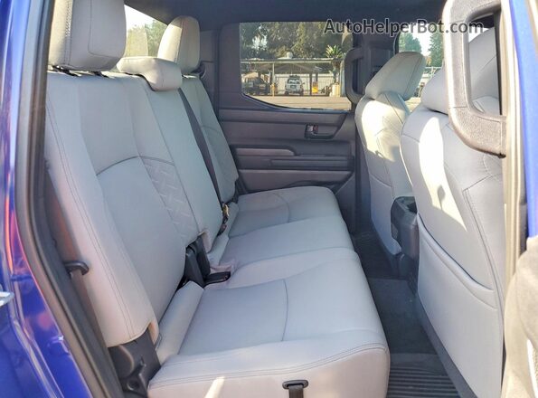 3TMKB5FN9SM042637 2025 TOYOTA TACOMA Blue Rear seats view