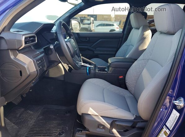 3TMKB5FN9SM042637 2025 TOYOTA TACOMA Blue Front interior view