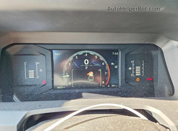 3TMKB5FNXTM061280 2026 TOYOTA TACOMA Gray Widok zestawu wskaźników